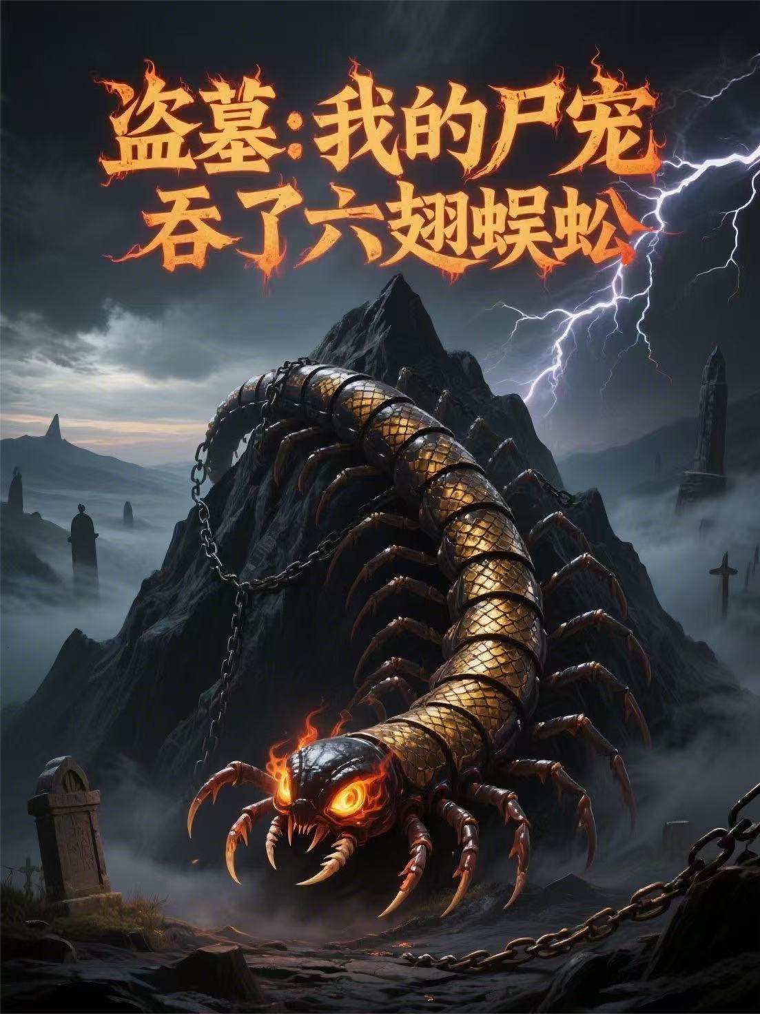 盗墓我的尸宠吞了六翅蜈蚣